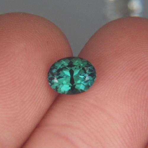 Fine Color and Cut Blue Green Tourmaline Afghanistan  Litnon.com