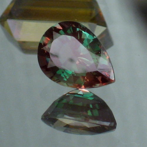 Bi-Color Green and Red Congo Andesine 2.43 ct  Litnon.com