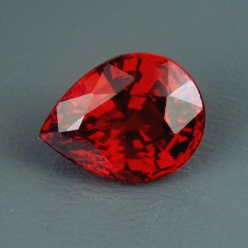  Color and Fire Big Red Spessartite Garnet 8.06 ct  Litnon.com