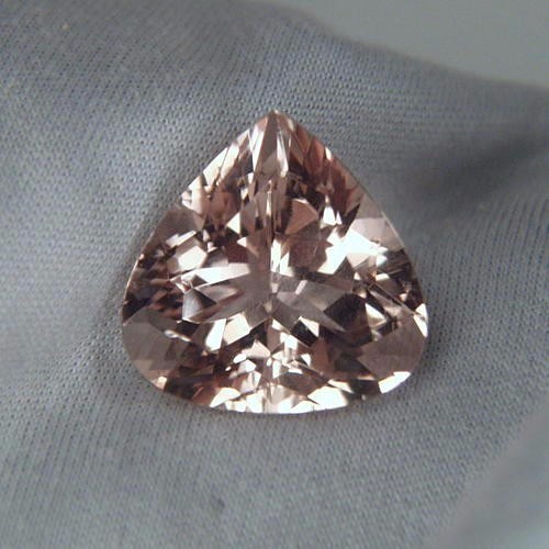 Peach Pink Brilliant Madagascar Morganite 10.68 ct  Litnon.com