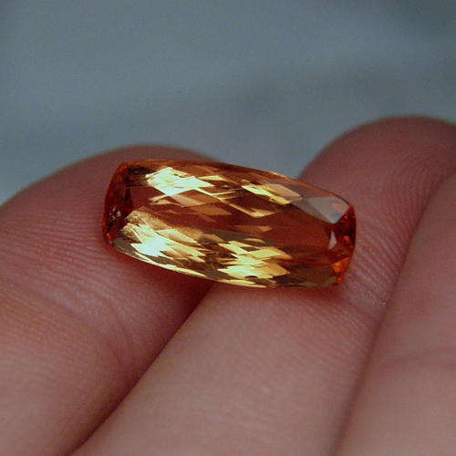 Color True Imperial Topaz Ouro Preto Brazil 9.68ct  Litnon.com
