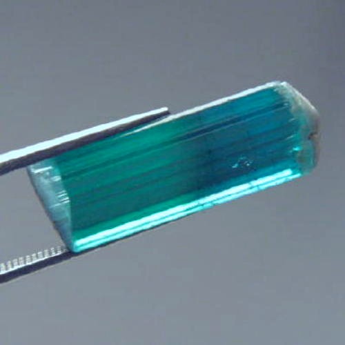 Bi Color Blue Tourmaline Crystal Afghanistan 8.81ct  Litnon.com