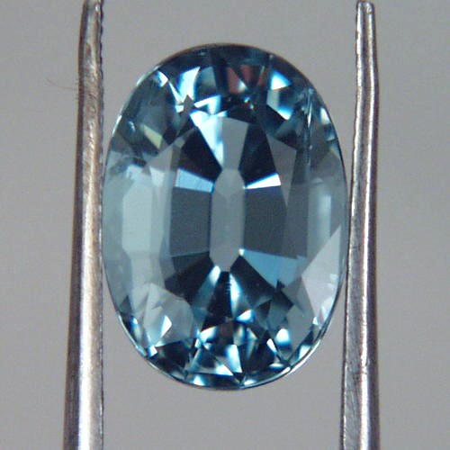 Quality High Color Blue Aquamarine Nigeria 3.57ct  Litnon.com