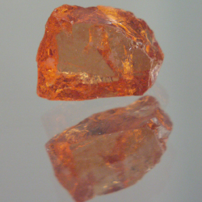 Rare Quality Mandarin? Garnet Facet Rough Afghanistan? 8.47 ct  Litnon.com
