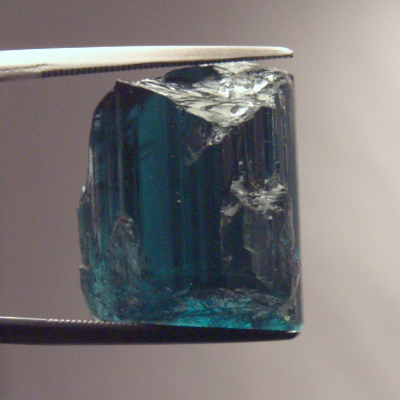 HUGE Top Gem Indicolite Tourmaline Facet Rough 39.03 ct  Litnon.com