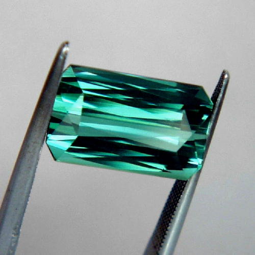 Top Cut and Color Blue Green Afghan Tourmaline 5.73 ct  Litnon.com