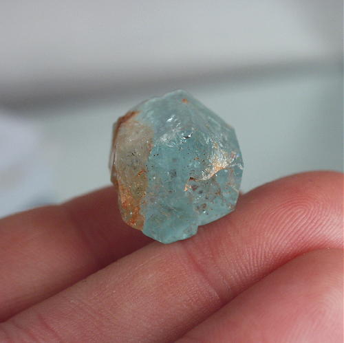 BLUE Terminated Aquamarine Beryl Crystal Namibia  Litnon.com