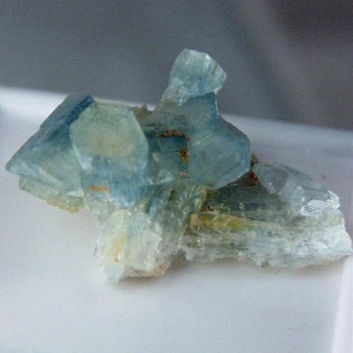 Blue Terminated Aquamarine Beryl Crystals Namibia  Litnon.com