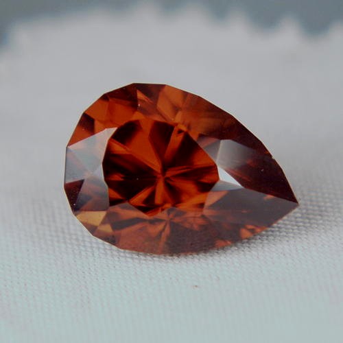 Special Gem Rare Mozambique Rich Orange Natural Zircon Litnon.com