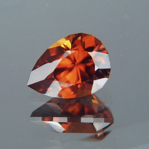 Special Gem Rare Mozambique Rich Orange Natural Zircon Litnon.com
