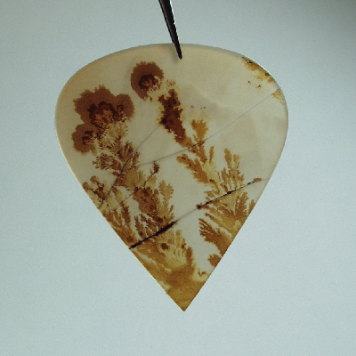 All Natural Fine Quality Pear Fern Dendritic Agate India Litnon.com