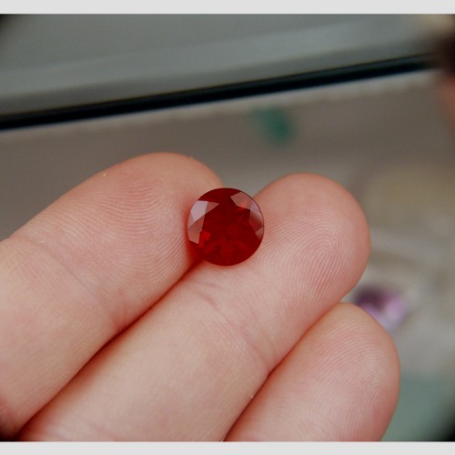  Rich Red Congo Andesine Labradorite 3.04 ct  Litnon.com