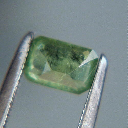 Perfect Horsetail Inclusions Russian Demantoid Garnet GL Litnon.com