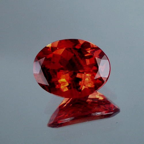 $NR$ Big and Bright Red orange Andesine 8.49ct  Litnon.com