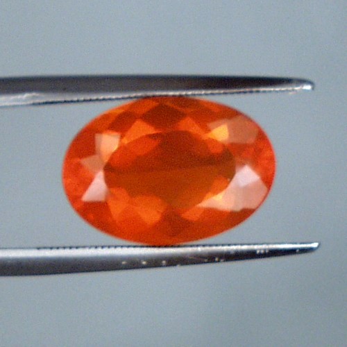  Fine Color Orange Mexican Fire Opal 3.42 ct   Litnon.com