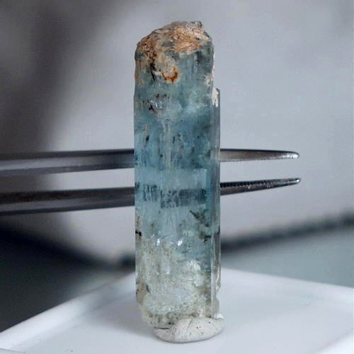 BLUE Terminated Aquamarine Beryl Crystal Namibia  Litnon.com