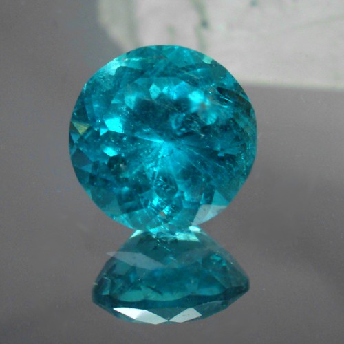  Neon Blue Color Top Cut Oyo Tourmaline 2.64 ct  Litnon.com