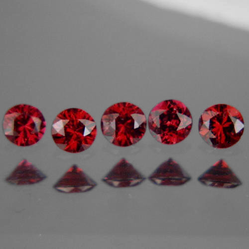 Rare Arizona Chrome Pyrope Ant Hill Garnets 5 gems  Litnon.com