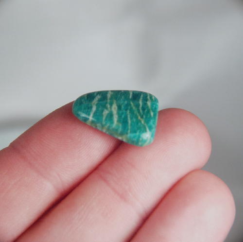 High Quality Blue Green Amazonite Cab Russia  Litnon.com