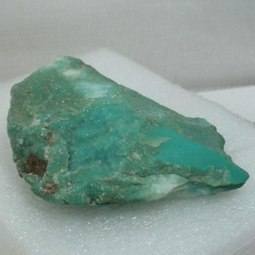 Nice Color Chrysoprase Cabbing Rough Tanzania 130gr  Litnon.com