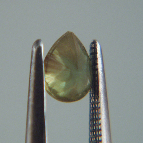 Perfect Horsetail Inclusions Russian Demantoid Garnet GL Litnon.com