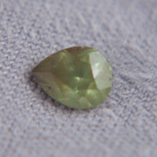 Perfect Horsetail Inclusions Russian Demantoid Garnet GL Litnon.com