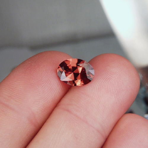 New Find Rose Pink Zircon Tanzania 4.02 ct  Litnon.com
