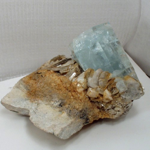 Collectors Quality Big Aquamarine Specimen Pakistan  Litnon.com