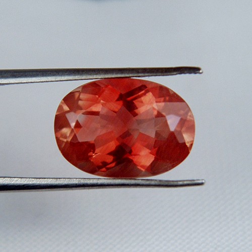 $NR$ Big and Bright Gem Red Orange Andesine 5.04 ct  Litnon.com