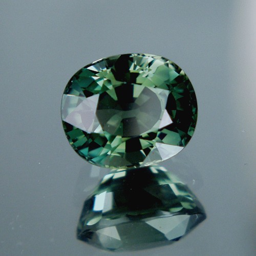 Fine Color Blue Green Tourmaline Nigeria 6.47 ct  Litnon.com