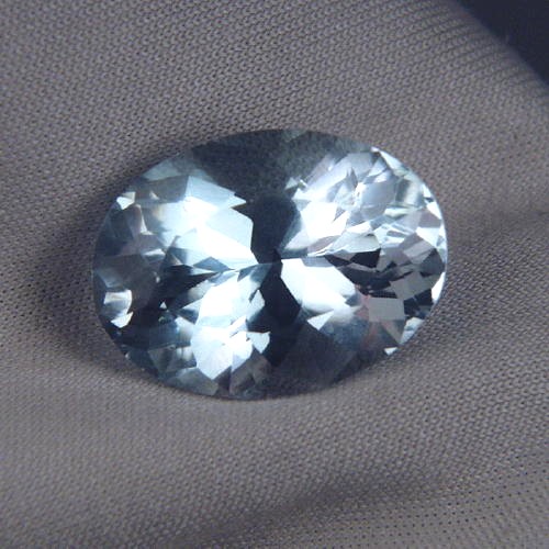 Top Cut Natural Color  Nigeria Blue Topaz 11.28ct  Litnon.com