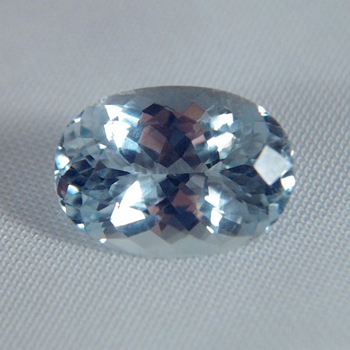 Natural Color Top Cut Blue Topaz Nigeria 11.20ct  Litnon.com