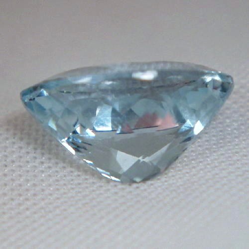 Top Cut Natural Color  Nigeria Blue Topaz 15.17ct  Litnon.com
