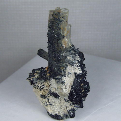  Aquamarine - Beryl Schorl Tourmaline Specimen Namibia  Litnon.com