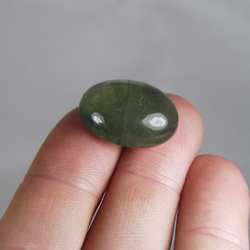 BIG Collectors Gem Rare Green Apatite Cab Sri Lanka  Litnon.com