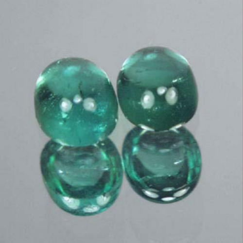  Pretty Color Mozambique Tourmaline Cab Pair  Litnon.com