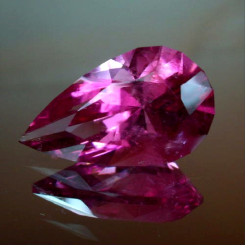 USA Cut Fine Hot Pink Tourmaline Nigeria 7.57ct  Litnon.com