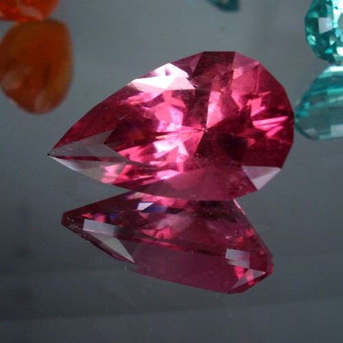 USA Cut Fine Hot Pink Tourmaline Nigeria 7.57ct  Litnon.com