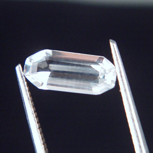 Ultra Rare Collectors Faceted Scolecite Gemstone  Litnon.com