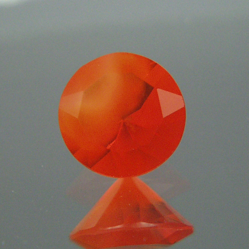 Fine Color and Cut Orange Mexican Fire Opal 1.12ct  Litnon.com