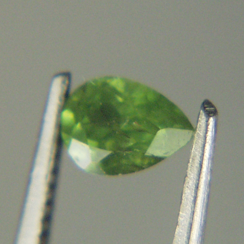 Perfect Horsetail Inclusions Russian Demantoid Garnet GL Litnon.com