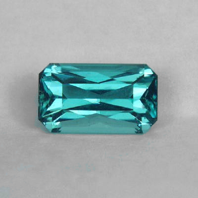  Neon Blue Color Top Cut Oyo Tourmaline 3.44 ct  Litnon.com
