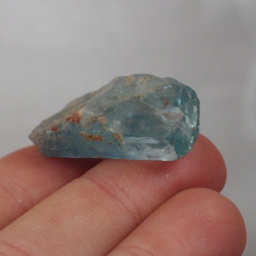 BLUE Terminated Aquamarine Beryl Crystal Namibia  Litnon.com
