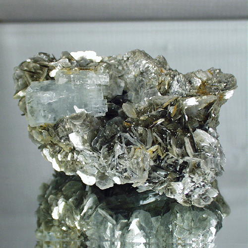Collectors Quality Big Aquamarine and Muscovite Specimen Litnon.com