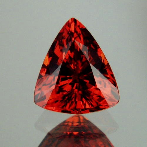 Cut, Color and Fire Red Orange Spessartite Garnet 7.46 ct  Litnon.com