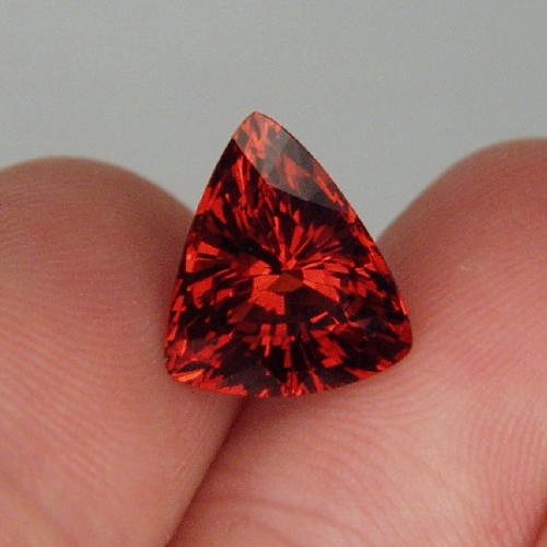 Cut, Color and Fire Red Orange Spessartite Garnet 7.46 ct  Litnon.com