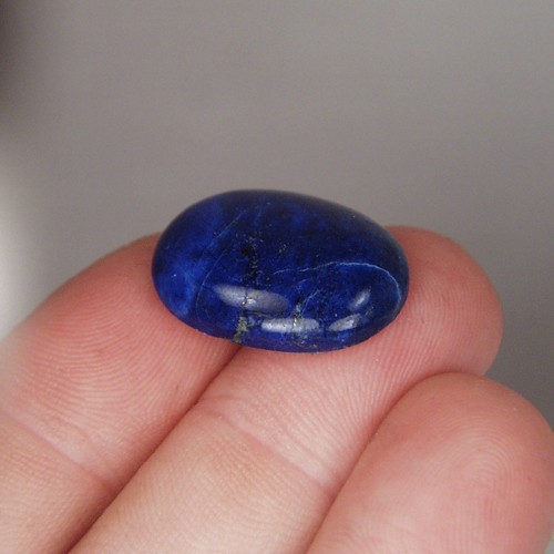 Awesome Color Lapis Lazuli Pyrite Cab Afghanistan  Litnon.com