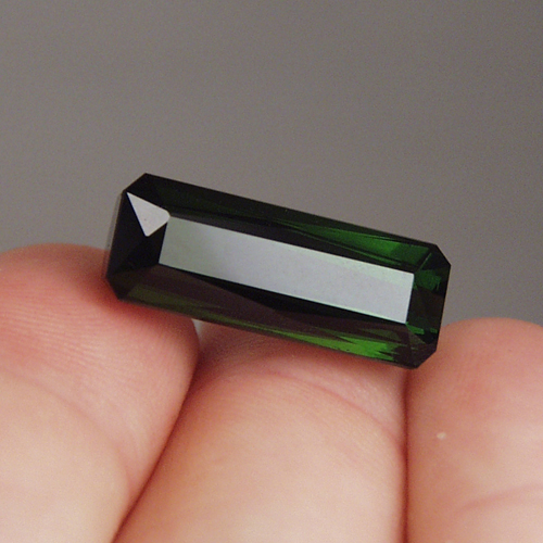 Huge Dark Green Nigeria Tourmaline 17.06 ct  Litnon.com