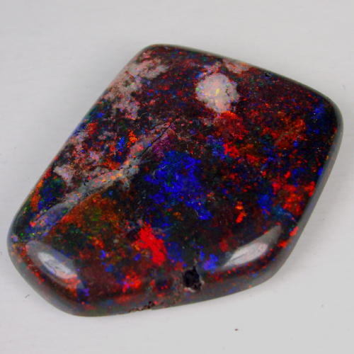 Color and Fire Adamooka Opal Free Form Cabochon. Litnon.com