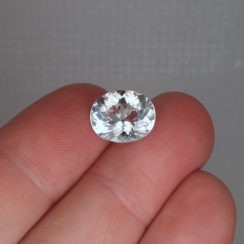 Ultra Rare White Achroite Tourmaline Afghanistan 5.41 ct  Litnon.com